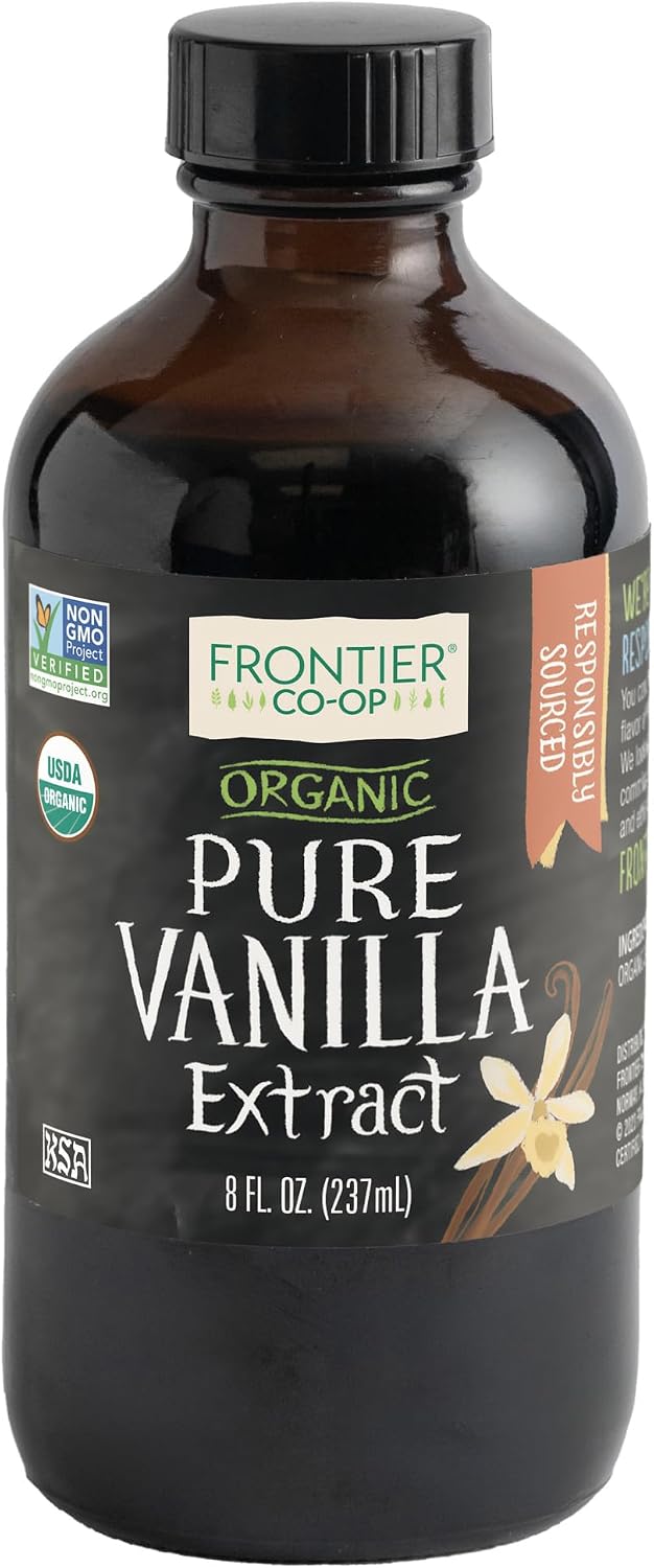 Frontier Co-op Pure Vanilla Extract, 8 oz