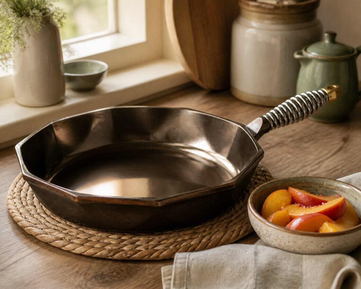 FINEX 10-Inch Cast Iron Skillet Without Lid