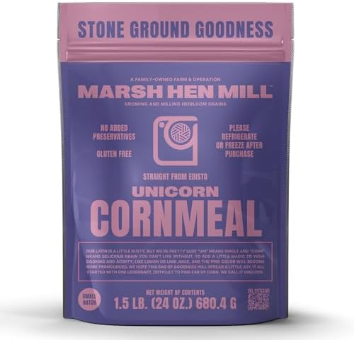 Marsh Hen Mill Unicorn Heirloom Stone Ground Cornmeal