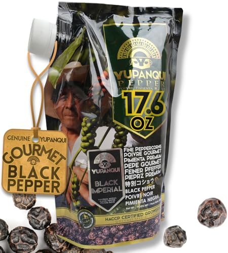 Yupanqui Black Imperial Organic Black Peppercorns