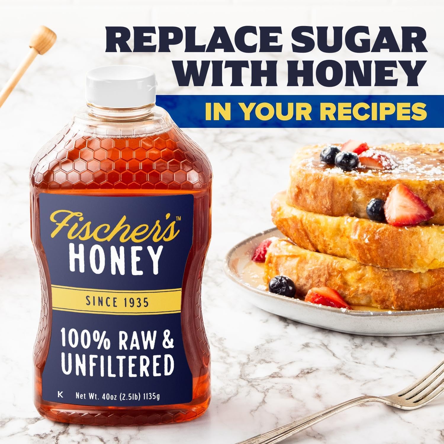 Fischer's Raw Unfiltered Honey